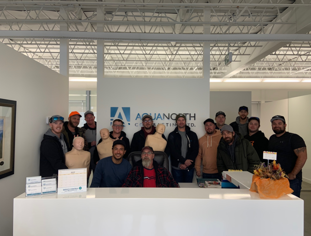 CPR and First Aid training with Aquanorth Contracting