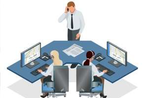 Security guard dispatcher