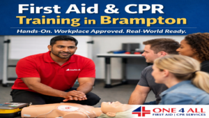 First Aid and CPR training in Brampton with hands-on certification